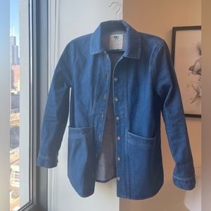 Sézane Will Denim Blue Jacket : size S